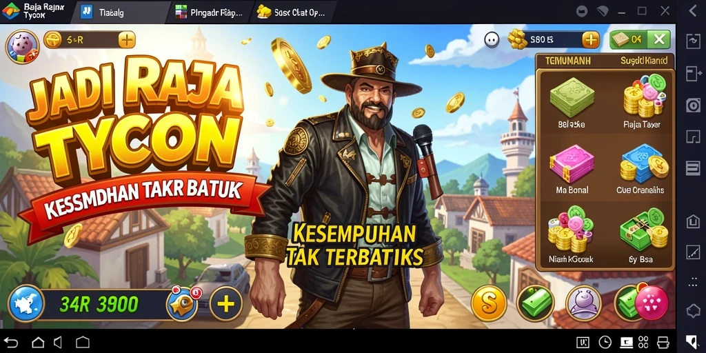 Tampilan gameplay 34R yang memukau dan menarik dalam genre Tycoon.