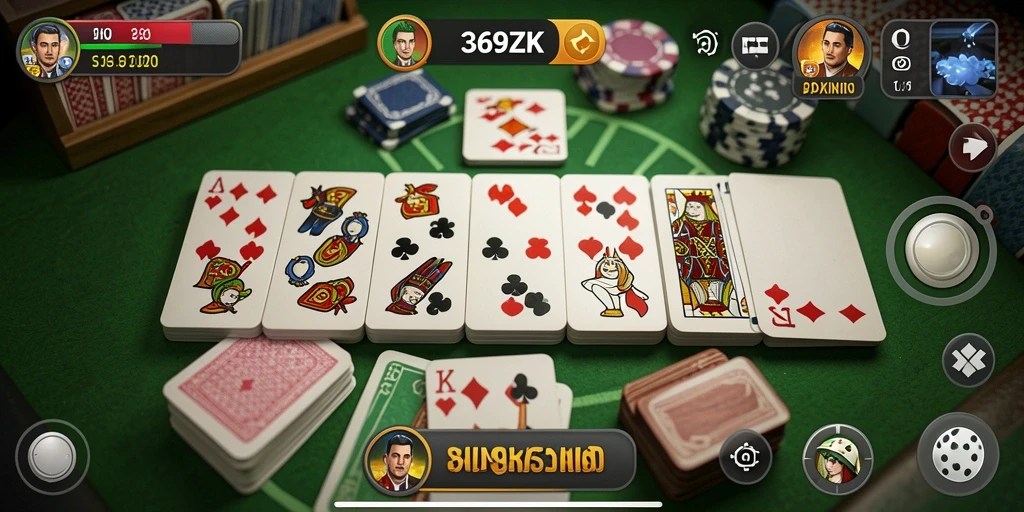 Tampilan gameplay seru di 369ZK dengan interaksi pemain.