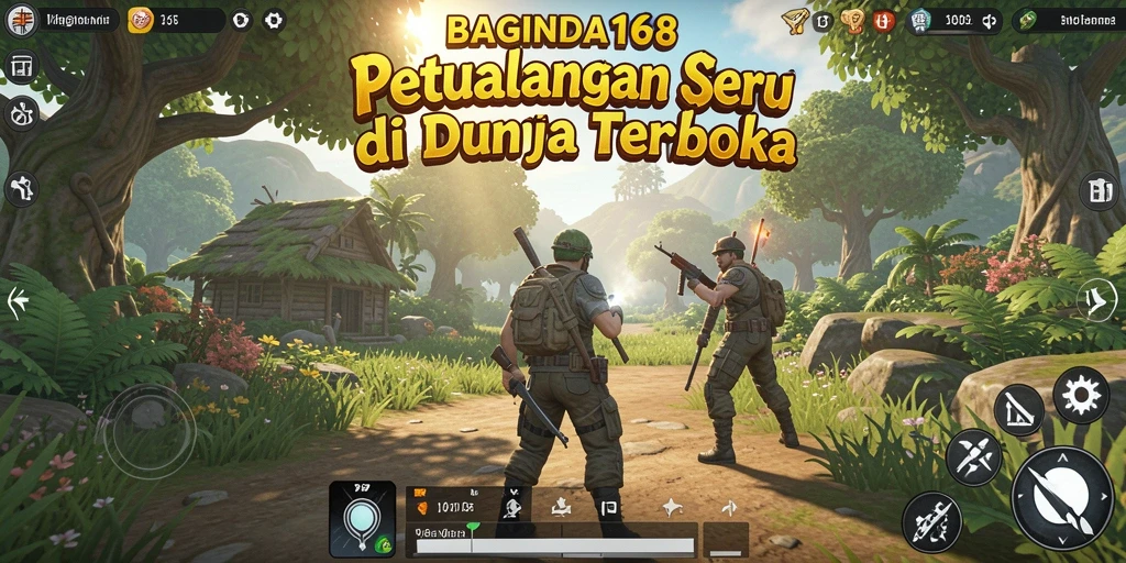 Gameplay seru dari BAGINDA168 dalam dunia terbuka yang luas.