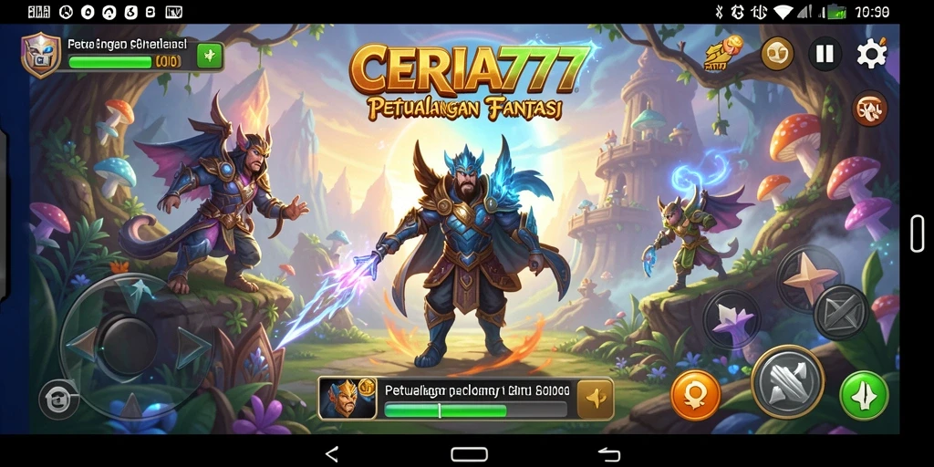 Gameplay seru dalam petualangan di CERIA777 dengan grafis menawan.