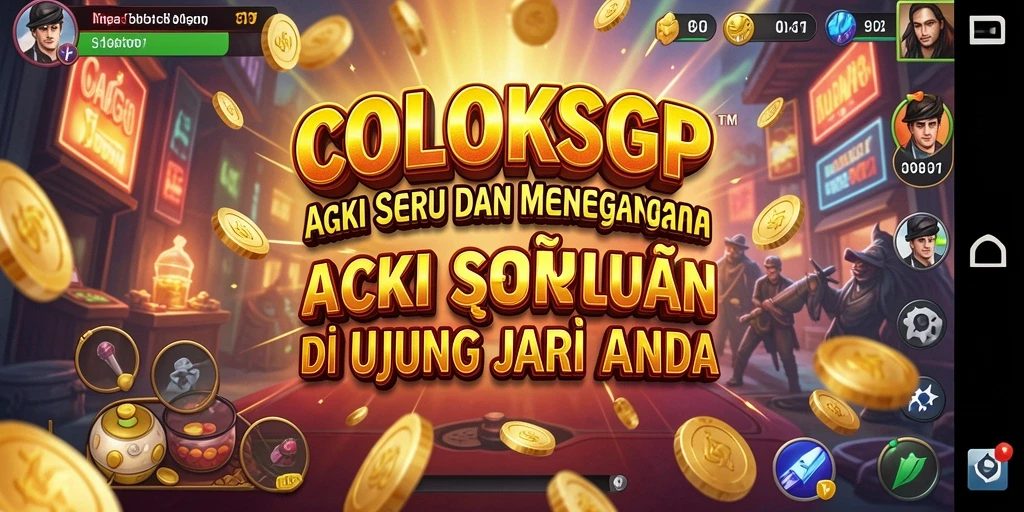 Tampilan menarik gameplay COLOKSGP dengan aksi mendebarkan.