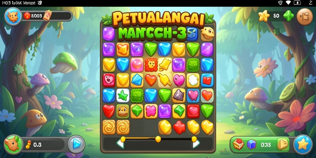 Tampilan menarik dari gameplay H03 yang seru dan menantang.
