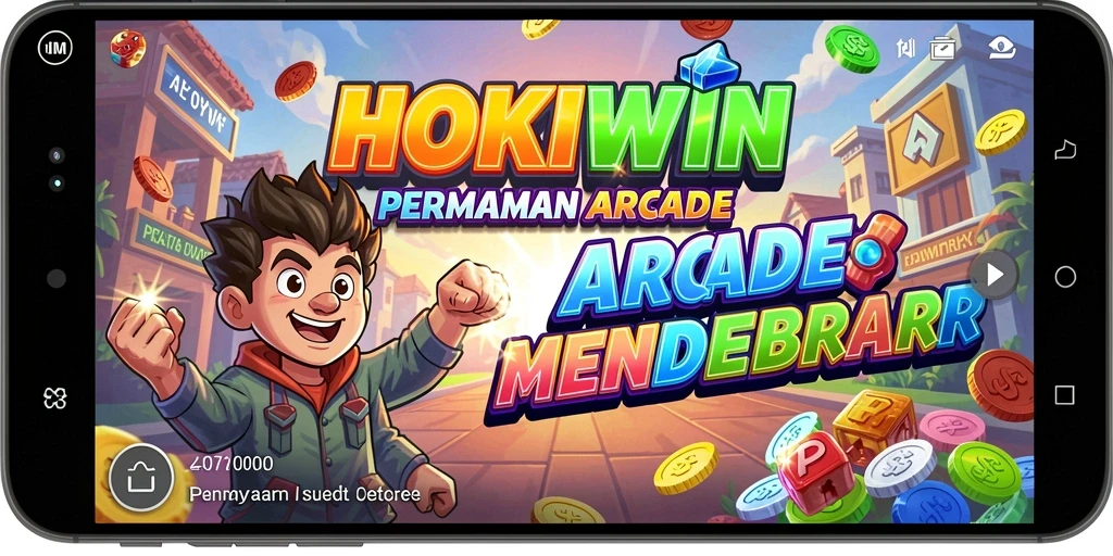 Tampilan gameplay menarik dan penuh aksi dalam HOKIWIN.