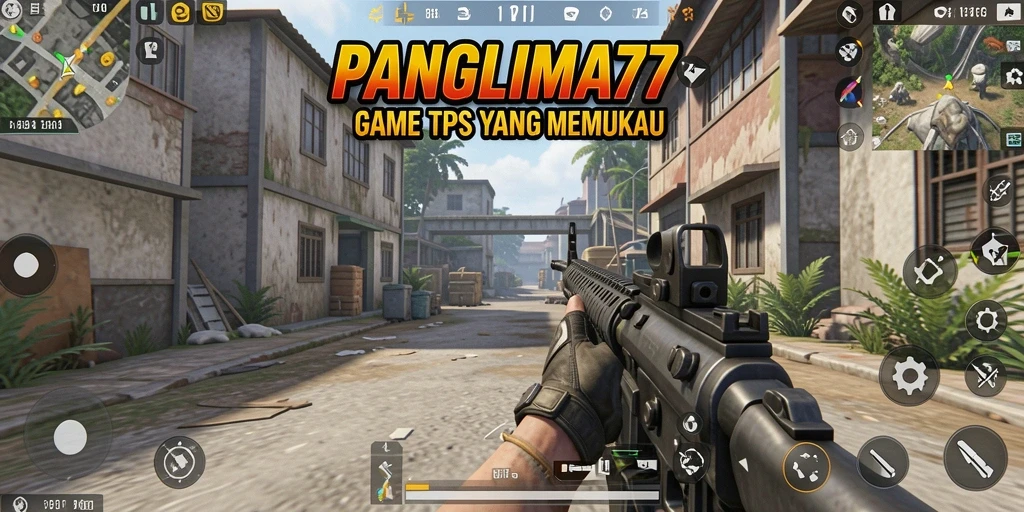 Tampilan menarik dalam gameplay TPS PANGLIMA77 yang seru.