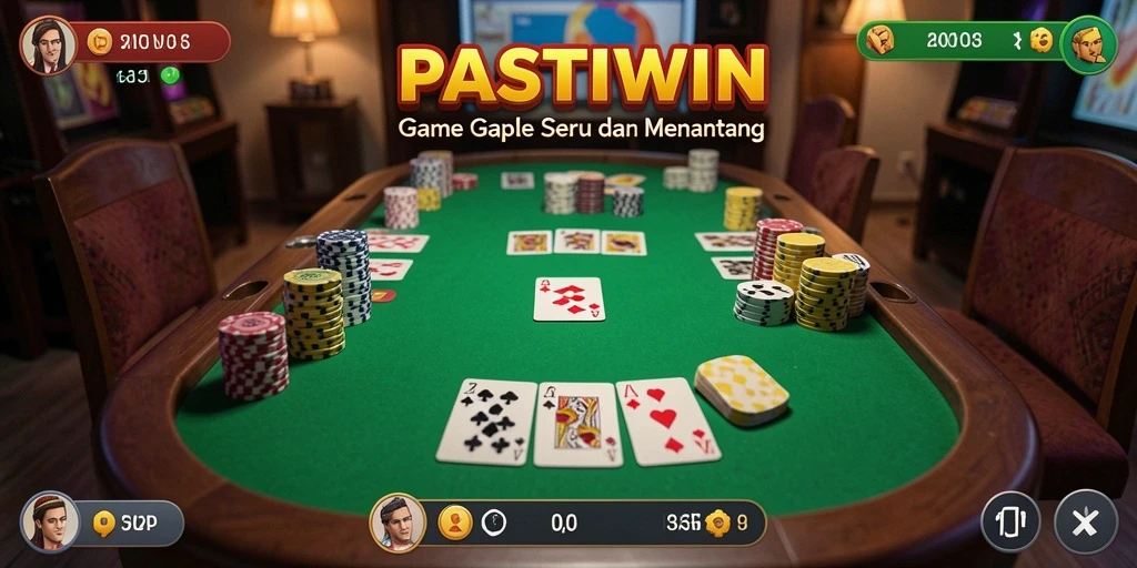 Gameplay seru PASTIWIN dengan tampilan menarik.