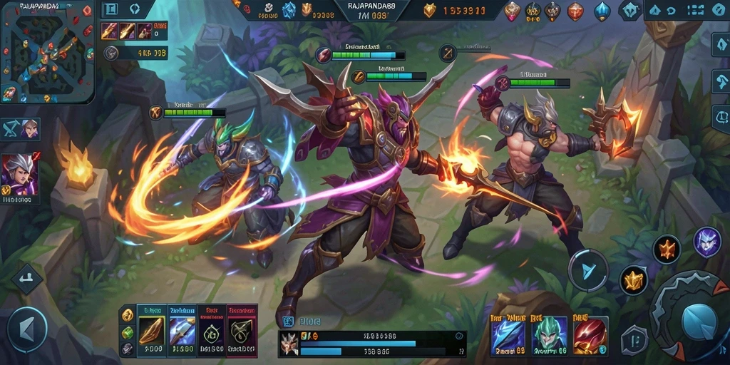 Gameplay seru dan mendebarkan di RAJAPANDA88.