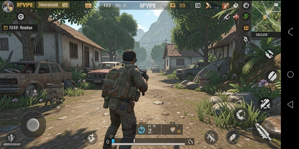 Tampilan gameplay RPVIP8 yang menampilkan interaksi sosial dan aktivitas seru.