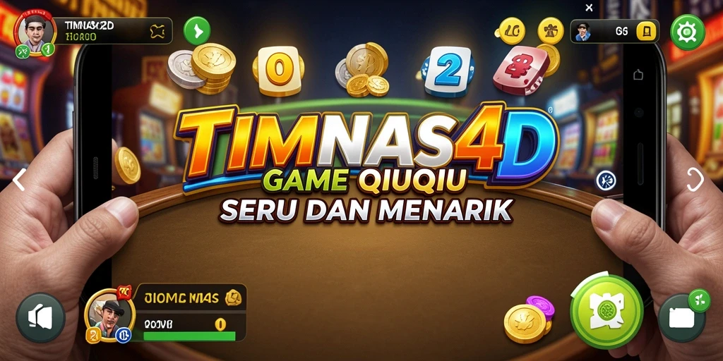 Screenshot gameplay TIMNAS4D yang penuh aksi QiuQiu.