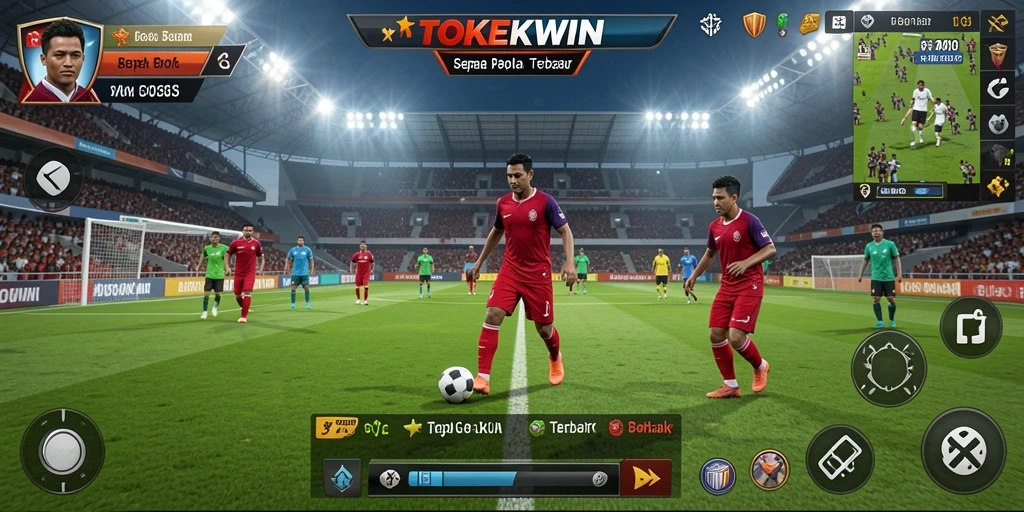 Tampilan gameplay TOKEKWIN yang memukau dan mendebarkan.