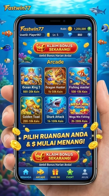 Menu kategori aplikasi di fastwin77 yang mudah diakses.